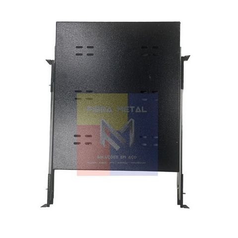 Bandeja Móvel para Rack 1U 19Pol 500mm Fibra Metal - BM500 - BM500