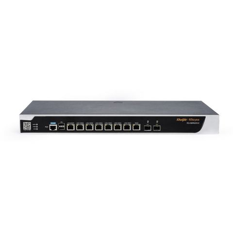 Roteador VPN Multi-Wan Ruijie | Reyee RG-NBR6205-E 8 Portas Gigabit + 2 SFP - RG-NBR6205-E
