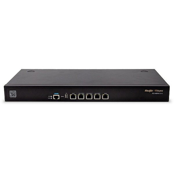 Roteador VPN Multi-Wan Ruijie | Reyee RG-NBR6120-E 5 Portas Gigabit - RG-NBR6120-E