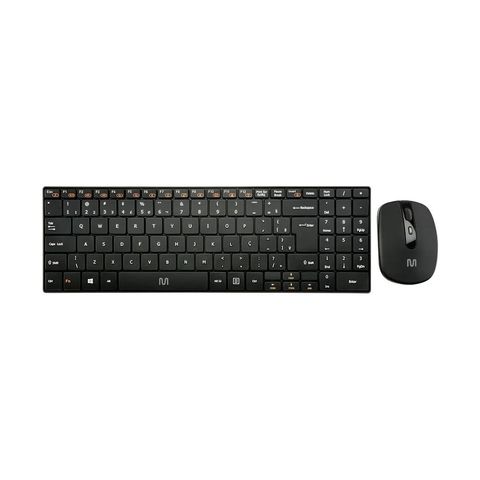 Kit Teclado + Mouse sem Fio Multi CS900 1600dpi Preto - TC202 - TC202