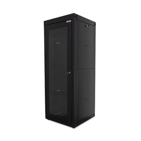 Rack para Servidor Piso 36U 570mm 19POL Preto Porta Acrílico GForce 465 - Desmontado - 465