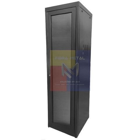 Rack para Servidor Piso 44U 1100mm 19POL Preto Fibra Metal - RP44X1100MM - RP44X1100MM