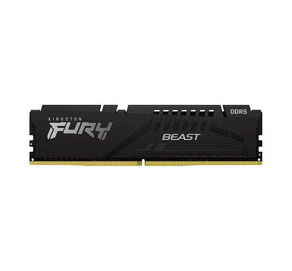 Memória Kingston Fury Beast 32 GB DDR5 5200 MHz Black KF552C40BB-32 - KF552C40BB-32