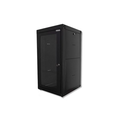 Rack para Servidor Piso 24U 770mm 19POL Preto Porta Acrílico GForce 419 - Desmontado - 419