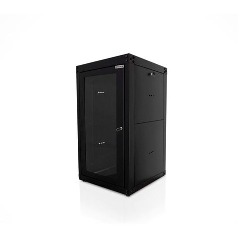Rack para Servidor Piso 20U 670mm 19POL Preto Porta Acrílico GForce 459 - Desmontado - 459