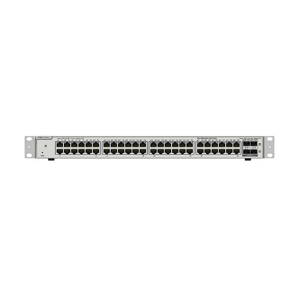 Switch PoE+ Gerenciável L3 Ruijie | Reyee RG-NBS5200-48GT4XS-UP 48 Portas Gigabit +4 SFP+ 10G - RG-NBS5200-48GT4XS-UP