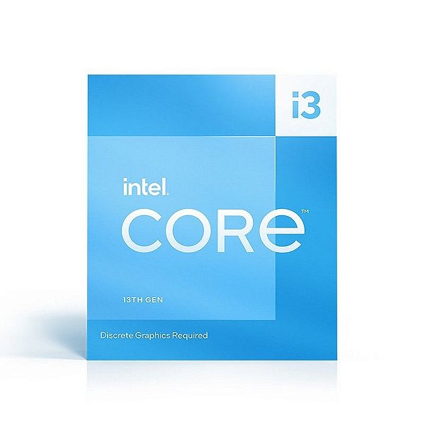 Processador Intel Core-I3 13100 3.4Ghz LGA-1700-G13 12MB Cache - BX8071513100 - BX8071513100