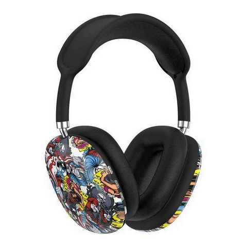 Fone de Ouvido Headset Bluetooth 5.3 com Microfone Preto Circo do Horror X-CELL - XC-BTH-52 - XC-BTH-52 - PRETO