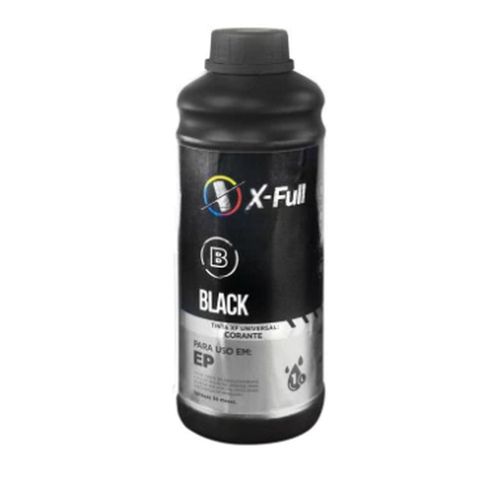 Tinta Recarga de Cartucho Epson 1 Litro Preto X-FULL - Potencial Suprimentos - 7924 - 7924