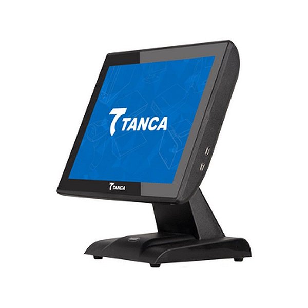 Micro Computador PDV Quad Core J6412 Memória 4 GB SSD 128 GB Tela de 15 Pol Touch Tanca - TPT-650 - TPT-650