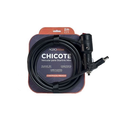 Chicote Veicular para Starlink Mini 12V Yakao - CHICO4 - CHICO4