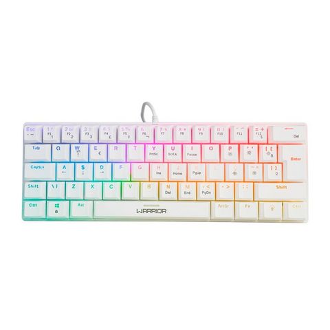 Teclado USB Gamer Warrior Royal Precision Mecânico com Led RGB - TC311 - TC311