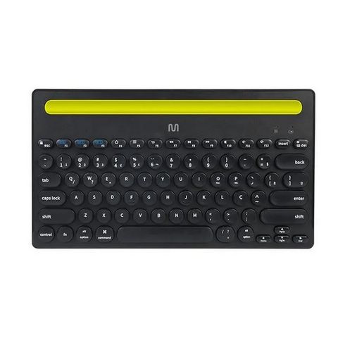 Teclado Bluetooth Multi TS400 Preto compatível com Windows, macOS, Android, iOS e iPadOS - TC284 - TC284