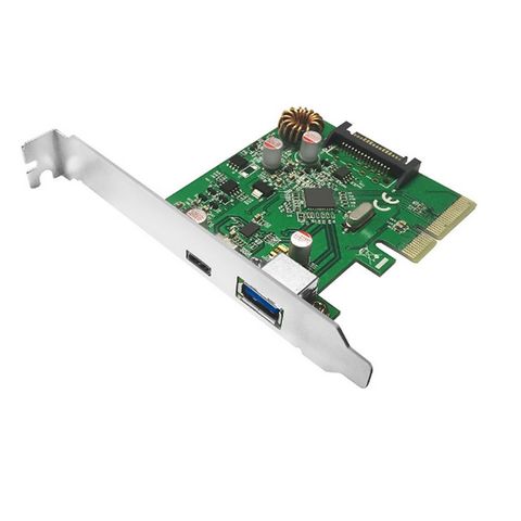 Placa PCI-E USB-A USB-C 2.0 4X Comtac - 20129327 - 20129327