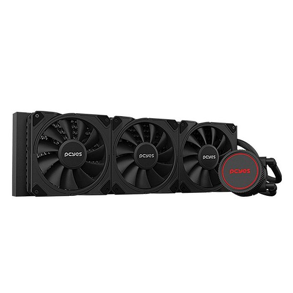 Water Cooler WCSF3360BR 360mm 12V Pcyes - Sangue Frio 3 Black Vulcan - WCSF3360BR