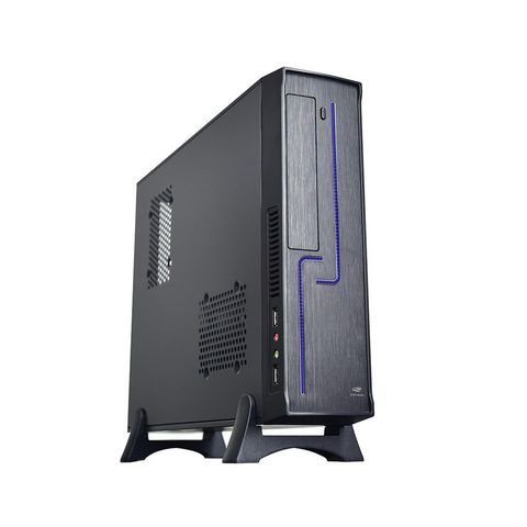 Gabinete C3Tech DT-120BK Slim 1 Baia Preto com Fonte SFX 200W - DT-120BK