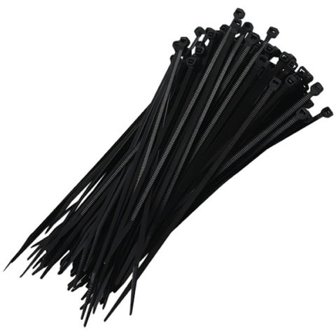 Abraçadeira Plástica Enerbras 7,5 x 370mm Preto A75-E370P - Pacote com 50 Unidades - A75-E370P - PACOTE COM 50 UNIDADES