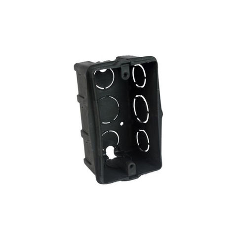 Caixa de Embutir 4X2 PVC Preto Multitoc - MUCX1042 - MUCX1042