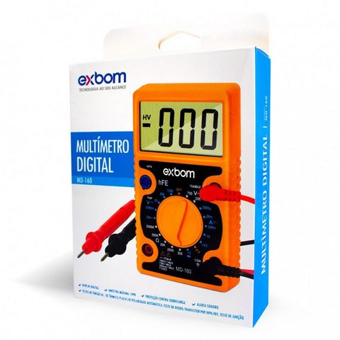 Multímetro Digital Exbom - MD-160 - 03242 - 03242