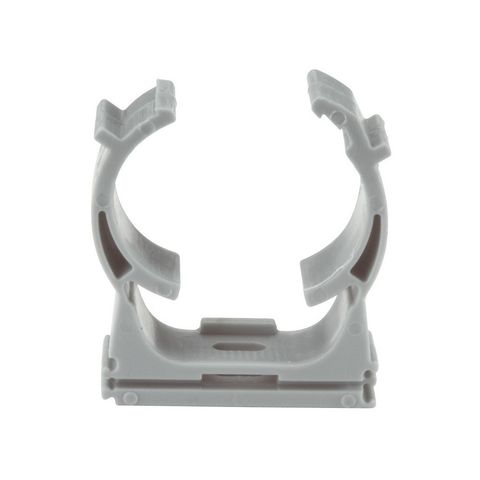 Abraçadeira para Eletroduto Tramontina Plastibox 3/4" Cinza 57255/002 - Vendido Unitário - 57255/002