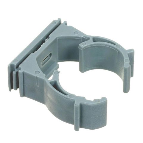 Abraçadeira para Eletroduto Tramontina Plastibox 1/2" Cinza 57255/001 - Unitário - 57255/001