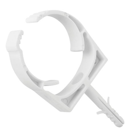 Abraçadeira para Eletroduto Tramontina Plastibox 3/4" Branco com Bucha 57257/008 - Unitário - 57257/008