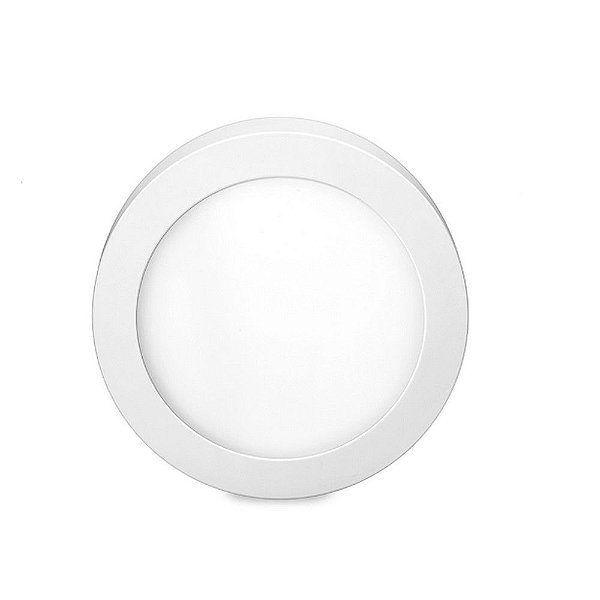 Luminária Plafon 24W LED 6500K Redondo de Sobrepor Bivolt Elgin - 48D24WSRB000 - 48D24WSRB000