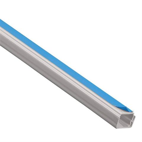 Canaleta Fechada Legrand Barra 2 Metros 20x12mm Branco sem Divisória com Fita Dupla Face - 30802ADX - Unitário - 30802ADX