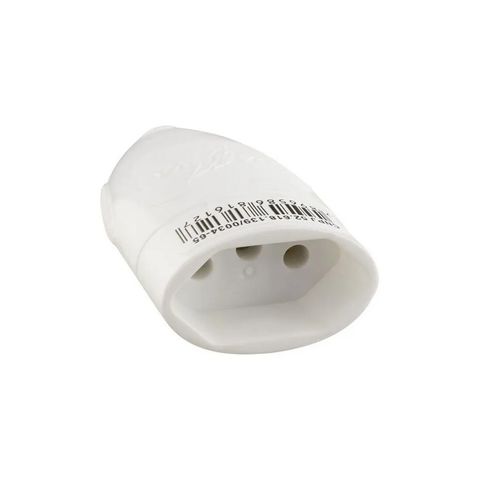 Plug Fêmea Legrand I Daneva 3 Pinos Redondo 20A Branco - DN1612 - Unitário - DN1612
