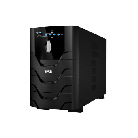 No-Break SMS Power Vision NG 2.2 KVA Entrada 220V e Saída 220V 2 Baterias - 27746 - com Conexão para Bateria Externa - 27746