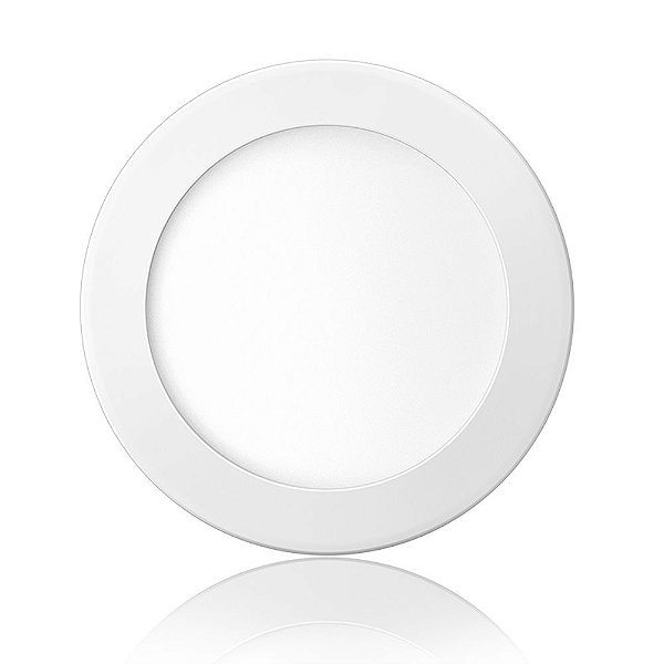 Luminária Plafon 18W LED 6500K Redondo de Sobrepor Bivolt Elgin - 48D18WSRB000 - 48D18WSRB000