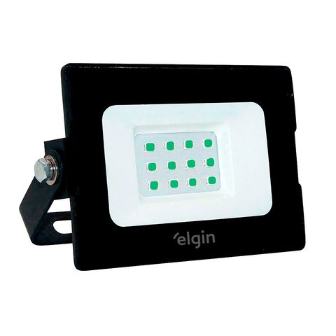 Refletor Led Elgin 10W Verde Bivolt - 48RPLED10GV0 - 48RPLED10GV0