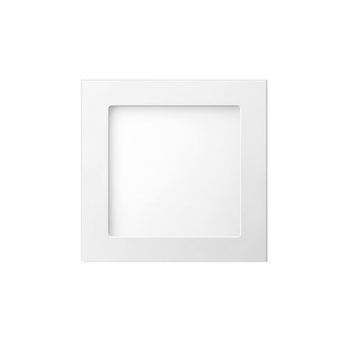 Luminária Plafon 12W LED 2700k Quadrado 172x172x25mm de Embutir Bivolt - Elgin 48D12WEQBM00 - 48D12WEQBM00