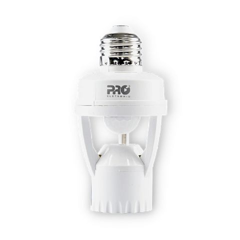 Sensor de Presença para Iluminação Fotocélula Soquete Proeletronic - PQSSS-0360 - PQSSS-0360