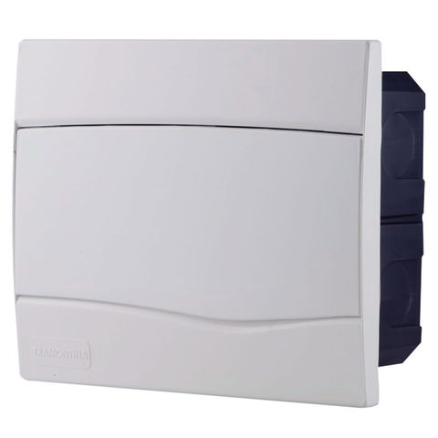 Quadro de Distribuição Embutir 9 Din Branco Tramontina - 56300/052 - 56300/052