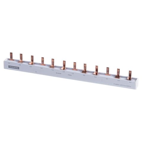 Barramento Pente Trifásico para Disjuntor 63A 12 Polos Tramontina - 56300/104 - 56300/104