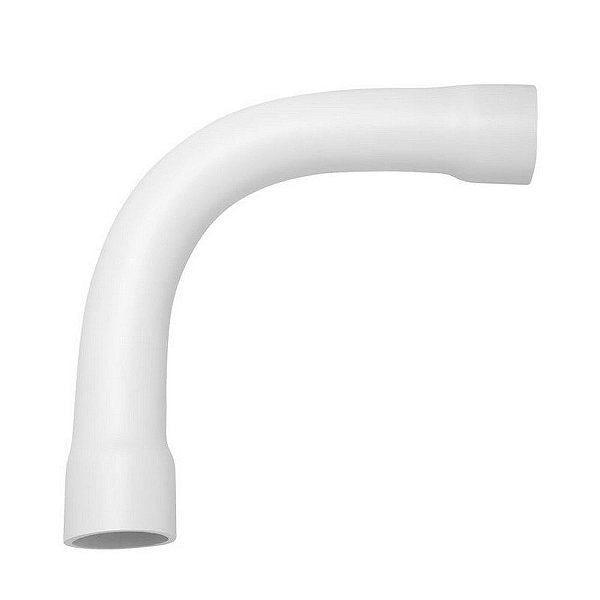 Curva Longa 90 Graus com Bolsa 1/2" Branco Plastibox Tramontina - 57260/004 - Vendido Unitário - 57260/004