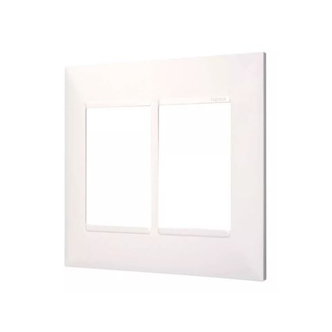 Espelho 4x4 para 6 Módulos Pial Plus+ I Legrand Branco - 618516BC - sem Suporte - 618516BC