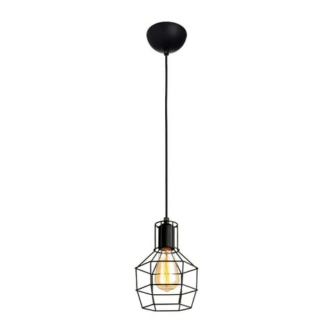 Luminária Pendente Adhara Aramado E-27 Preto Avant - 271010005 - 484380001