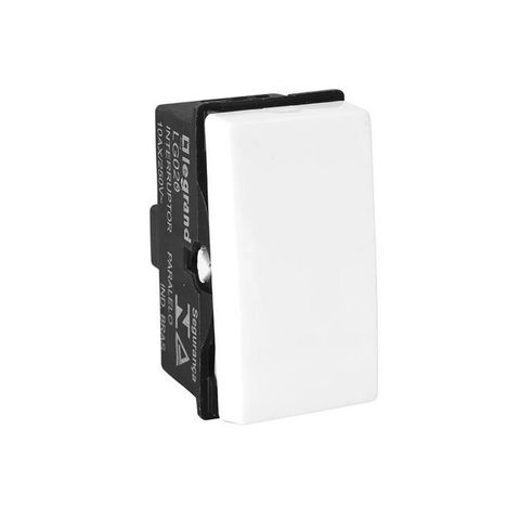 Interruptor 1 Paralelo Módulo 10A Pial PoP I Legrand Branco - LG020 - LG020