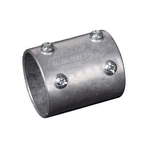 Luva de Emenda sem Rosca Alumínio de 1.1/2 Polegadas Flexor Tramontina - 56131/025 - Vendido Unitário - 56131/025