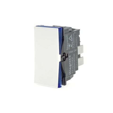 Interruptor 1 Simples Módulo 10A Pial Plus+ I Legrand Branco - 611010BC - 611010BC