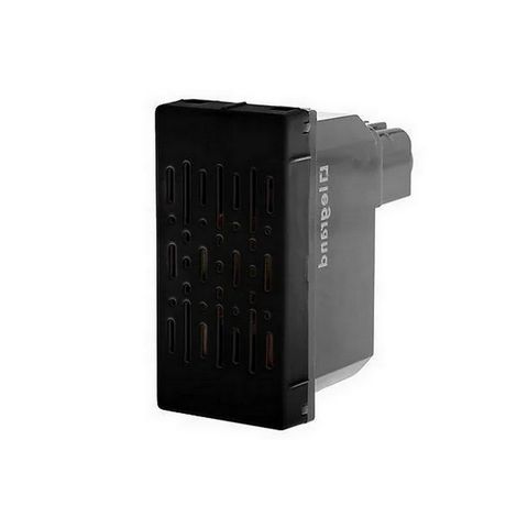 Campainha Eletrônica Modulo Cigarra com Fio 127v Preto Pial Plus+ I Legrand - 611040PT - 611040PT