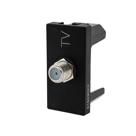 Tomada Módulo para TV SAT Pial Plus+ I Legrand Preto - 615030PT - 615030PT