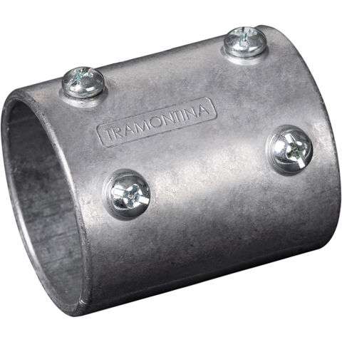 Luva de Emenda sem Rosca Alumínio de 2 Polegadas Flexor Tramontina - 56131/026 - Vendido Unitário - 56131/026
