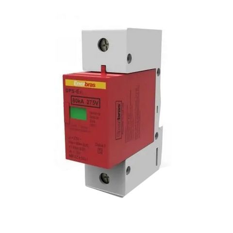Dispositivo DPS 1 Polo 275V 80kA Enerbras - DPS-E80 - DPS-E80