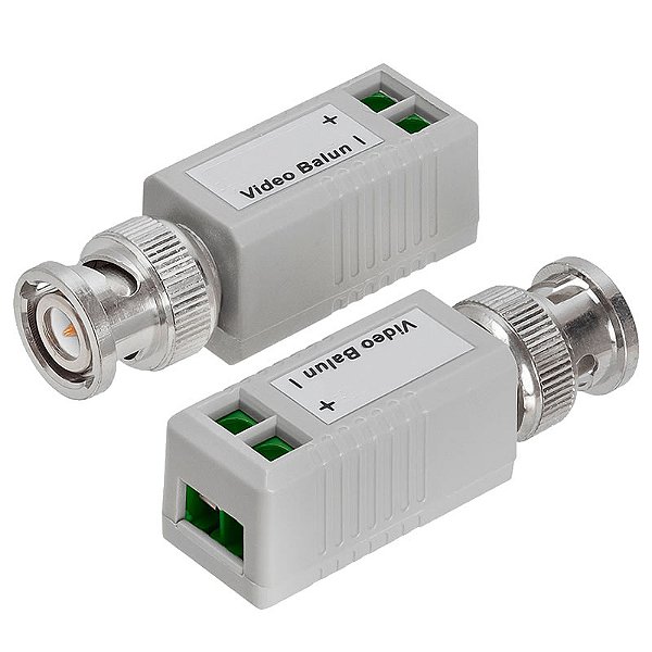 Vídeo Balun Passivo HD e Full HD Multilaser - SE123 - 350 Metros sem Rabicho - Vendido 1 Par - SE123