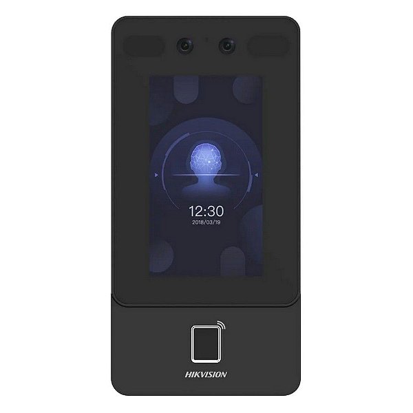 Controle de Acesso HikVision DS-K1T342MFWX WiFi Reconhecimento Facial - DS-K1T342MFWX