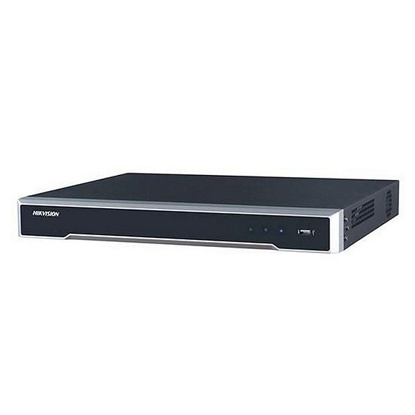 NVR Hikvision 16 Canais IP - DS-7616NI-Q2/16P(C) - 16 Portas PoE - DS-7616NI-Q2/16P