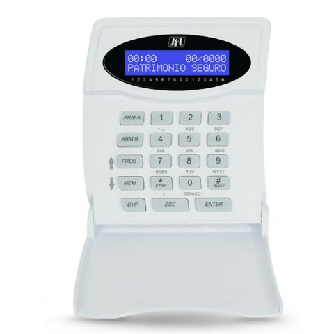 Teclado para Central de Alarme Tela LCD 16 Colunas 2 Linhas JFL - TEC 300 - TEC 300
